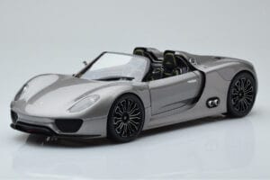 Porsche 918 Spyder Prototype Grå Metallic Minichamps 1:18