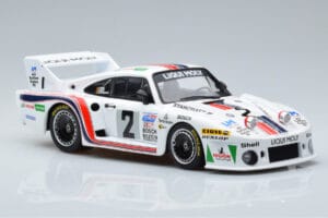 Porsche 935J #2 Liqui Moly R. Stommelen / R. Joest / V. Merl 24 Hours of Daytona Winner 1980 MCG 1:18 MCG18803R Metal — billede 4 af 6