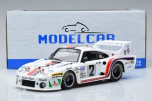 Porsche 935J #2 Liqui Moly R. Stommelen / R. Joest / V. Merl 24 Hours of Daytona Winner 1980 MCG 1:18 MCG18803R Metal — billede 6 af 6