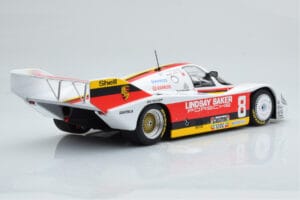Porsche 956K Lindsay Saker #8 B. Wollek / C. Serra / S. Johansson 1000km Kyalami 1983 Minichamps 1:18 155836698 Metal — billede 2 af 6