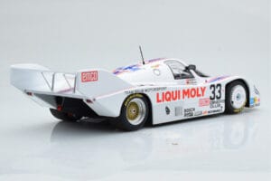 Porsche 956K Liqui Moly Brun Racing #33 H-J. Stuck / H. Grohs / W. Brun 1000km Spa 1983 Minichamps 1:18 155836633 Metal — billede 2 af 6