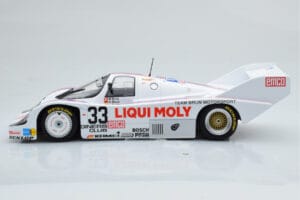Porsche 956K Liqui Moly Brun Racing #33 H-J. Stuck / H. Grohs / W. Brun 1000km Spa 1983 Minichamps 1:18 155836633 Metal — billede 3 af 6