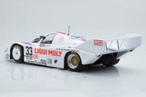 Porsche 956K Liqui Moly Brun Racing #33 H-J. Stuck / H. Grohs / W. Brun 1000km Spa 1983 Minichamps 1:18 155836633 Metal — billede 5 af 6