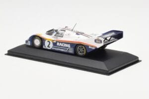 Porsche 956K #2 D. Bell / S. Bellof Winner 1000km of Fuji 1983 Minichamps 1:43 SBC009 Metal — billede 3 af 4