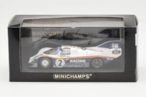 Porsche 956K #2 D. Bell / S. Bellof Winner 1000km of Fuji 1983 Minichamps 1:43 SBC009 Metal — billede 4 af 4