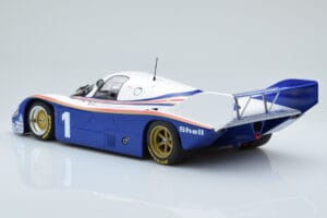 Porsche 956K Porsche System Racing #1 J. Ickx / D. Bell Class Winners Silverstone 6 Hours 1982 Minichamps 1:18 155826601 Meta — billede 4 af 5