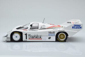 Porsche 956K Warsteiner #1 B. Wollek / S. Johansson DRM Zolder Winner 1983 Minichamps 1:18 CA-WOL-06 Metal — billede 3 af 6