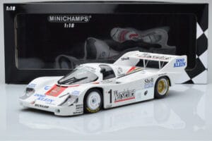 Porsche 956K Warsteiner #1 B. Wollek / S. Johansson DRM Zolder Winner 1983 Minichamps 1:18 CA-WOL-06 Metal — billede 6 af 6