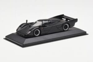 Porsche 962 Dauer Street Sort Mat Minichamps 1:43 430064002 Metal — billede 2 af 4