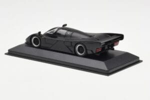 Porsche 962 Dauer Street Sort Mat Minichamps 1:43 430064002 Metal — billede 3 af 4