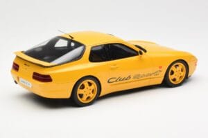 Porsche 968 Clubsport Gul GT Spirit 1:18 GT129 Resin — billede 2 af 6