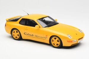 Porsche 968 Clubsport Gul GT Spirit 1:18 GT129 Resin — billede 4 af 6
