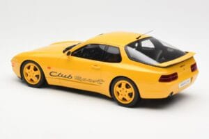 Porsche 968 Clubsport Gul GT Spirit 1:18 GT129 Resin — billede 5 af 6