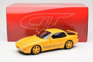 Porsche 968 Clubsport Gul GT Spirit 1:18 GT129 Resin — billede 6 af 6
