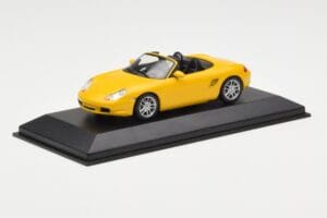 Porsche Boxster 986 Gul Minichamps 1:43 400062072 Metal — billede 2 af 4