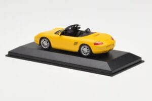 Porsche Boxster 986 Gul Minichamps 1:43 400062072 Metal — billede 3 af 4