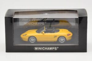 Porsche Boxster 986 Gul Minichamps 1:43 400062072 Metal — billede 4 af 4