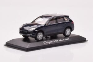 Porsche Cayenne 9PA Diesel Mørkeblå Minichamps 1:43 WAP0200030B Metal — billede 2 af 4