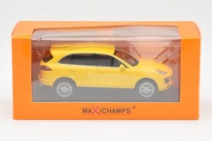 Porsche Cayenne 92A Gul MaxiChamps 1:43 940063201 Metal — billede 4 af 4