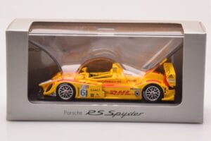 Porsche RS Spyder #6 DHL R. Briscoe / S. Maassen / J-F. Colard ALMS 2007 Minichamps 1:43 WAP02060917 Metal — billede 4 af 4