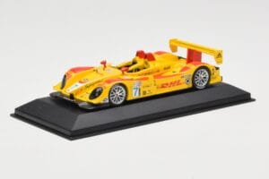 Porsche RS Spyder DHL #7 R. Dumas / T. Bernhard Winner Long Beach GP ALMS 2007 Minichamps 1:43 400076607 Metal — billede 2 af 4