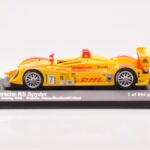 Porsche RS Spyder LMP2 #7 R. Dumas / T. Bernhard / E. Collard Sebring 12 Hours Winners 2008 Minichamps 1:43