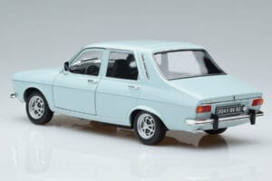 Renault 12 TS Lyseblå Norev 1:18 185219 Metal — billede 6 af 7