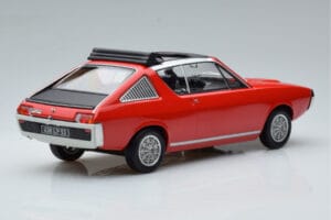 Renault 17 Gordini Decouvrable Rød Norev 1:18 185371 Metal — billede 2 af 6