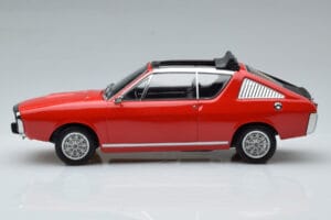 Renault 17 Gordini Decouvrable Rød Norev 1:18 185371 Metal — billede 3 af 6