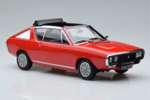 Renault 17 Gordini Decouvrable Rød Norev 1:18 185371 Metal — billede 4 af 6