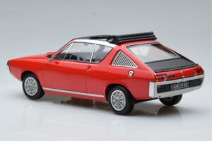 Renault 17 Gordini Decouvrable Rød Norev 1:18 185371 Metal — billede 5 af 6