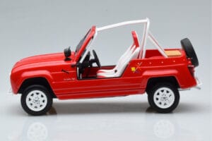 Renault 4L JP4 Rød Otto 1:18 OT998 Resin — billede 3 af 6