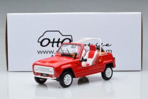 Renault 4L JP4 Rød Otto 1:18 OT998 Resin — billede 6 af 6