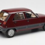 Renault 5 GTL Bordeaux Rød Otto 1:18 OT1059 - image 2 of 6