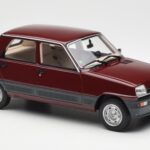 Renault 5 GTL Bordeaux Rød Otto 1:18 OT1059 - image 4 of 6