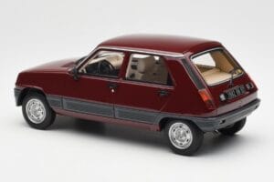 Renault 5 GTL Bordeaux Rød Otto 1:18 OT1059 Resin — billede 5 af 6