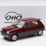 Renault 5 GTL Bordeaux Rød Otto 1:18 OT1059 - image 6 of 6