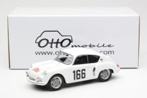 Alpine A106 #166 F. Jacques / R. Jacques Rally Monte Carlo 1960 Otto 1:18 OT543 Resin — billede 6 af 6