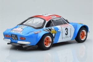Alpine A110 #3 B. Darniche / A. Mahe Tour de Corse 1973 IXO 1:18 18RMC062B Metal — billede 2 af 6