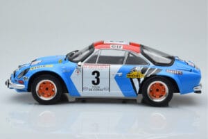 Alpine A110 #3 B. Darniche / A. Mahe Tour de Corse 1973 IXO 1:18 18RMC062B Metal — billede 3 af 6