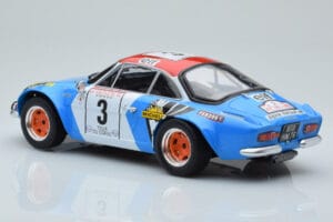 Alpine A110 #3 B. Darniche / A. Mahe Tour de Corse 1973 IXO 1:18 18RMC062B Metal — billede 5 af 6