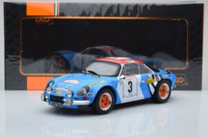 Alpine A110 #3 B. Darniche / A. Mahe Tour de Corse 1973 IXO 1:18 18RMC062B Metal — billede 6 af 6