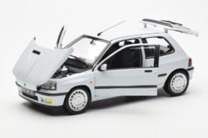 Renault Clio 16S Hvid Norev 1:18 185251 Metal — billede 2 af 8