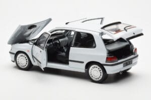 Renault Clio 16S Hvid Norev 1:18 185251 Metal — billede 5 af 8