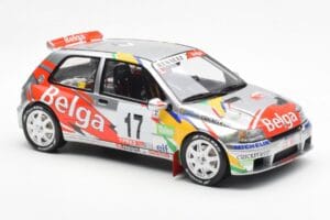 Renault Clio Maxi Kit Car Belga #17 Rally Ypres 1995 Otto 1:18 OT1058 Resin — billede 4 af 6