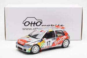 Renault Clio Maxi Kit Car Belga #17 Rally Ypres 1995 Otto 1:18 OT1058 Resin — billede 6 af 6