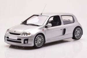 Renault Clio V6 Phase 1 Sølv Otto 1:18 OT1034