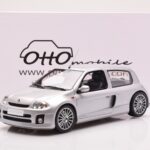 Renault Clio V6 Phase 1 Sølv Otto 1:18 - image 6 of 6