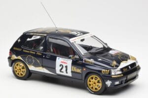 Renault Clio Williams DIAC #21 Jordan / Boyere Tour de Corse 1993 Norev 1:18 185228 Metal — billede 6 af 8
