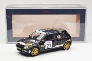 Renault Clio Williams DIAC #21 Jordan / Boyere Tour de Corse 1993 Norev 1:18 185228 Metal — billede 8 af 8